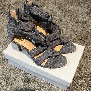 Denim, Vince Camuto, Strappy Heels